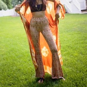 Free People Wildflower Flare Pants - Size M